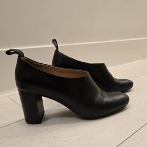 Jil Sander Black Heeled Boots